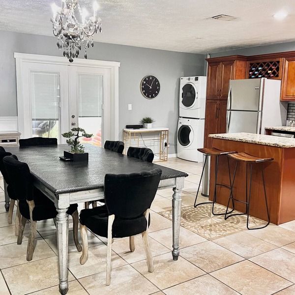 Unique space with lots of details!