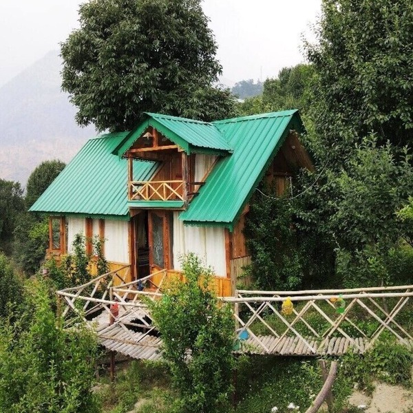 Unique Tree House with Bathtub & Panoramic Himalayan Views