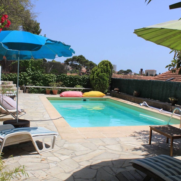 Unique villa with pool, seaside view