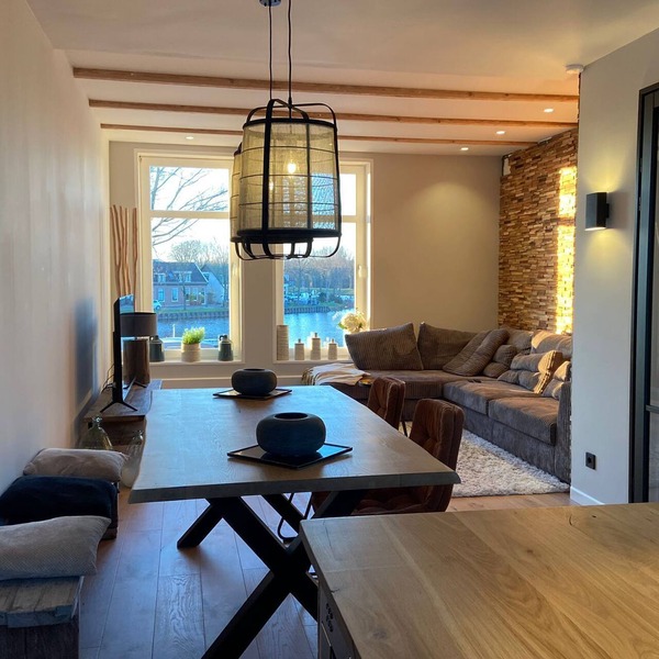 Unique Waterfront Apartment Near Amsterdam