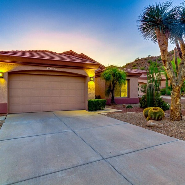 Upscale home with private heated pool and amazing patio