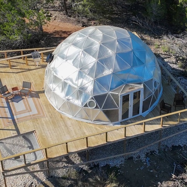 Upscale Stargazing Dome Luxury Stunning Mountain View Loving Heart Retreats