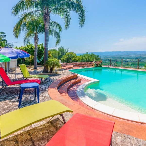 Vacation home, between Catania and Syracuse, loft in open space