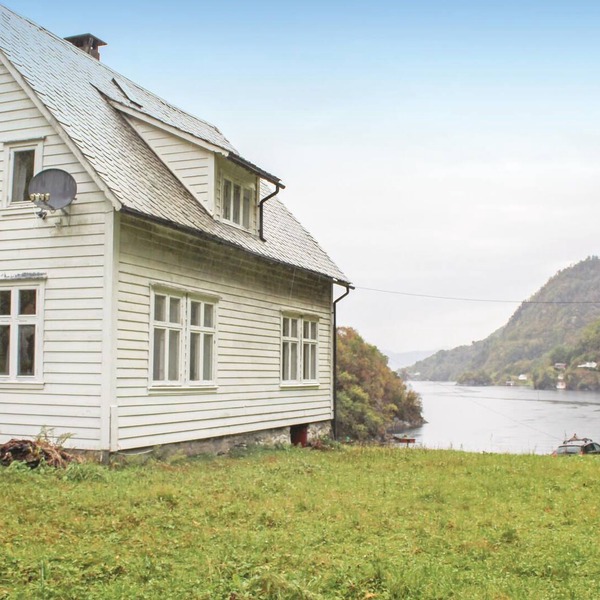 Vacation home with two separate living units.