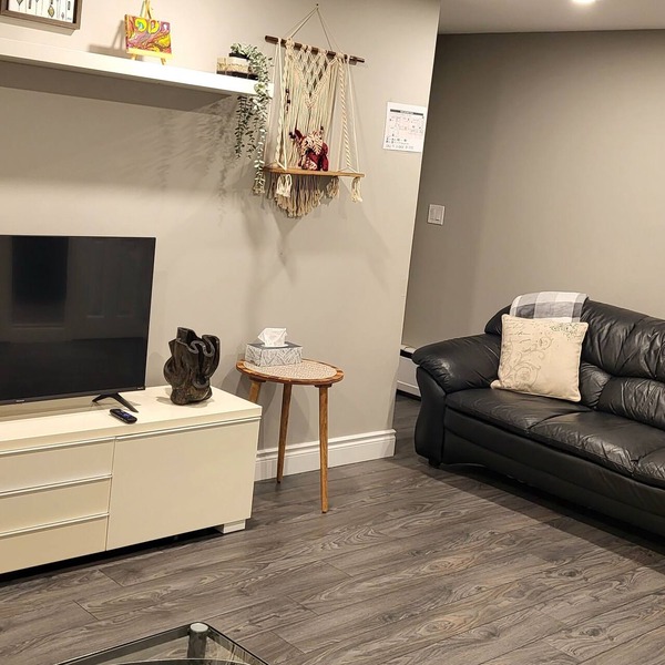 Very clean, comfortable, spacious 2 bdr basement apartment in central location