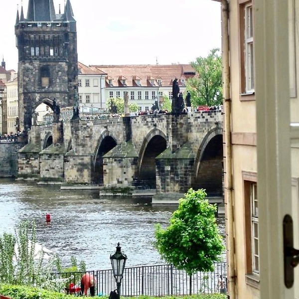 VIEWS of Charles Bridge and Prague Castle