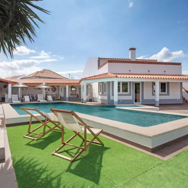 Vila River Sublime em Valada com Piscina e Zona de Churrasco
