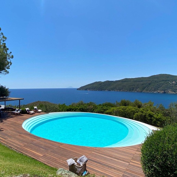 Villa Acquarilli is the most exclusive location on Elba Island.