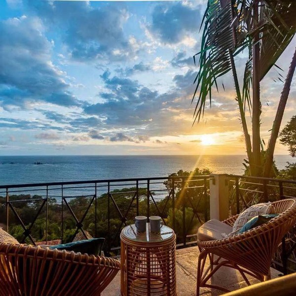 Villa Amor del Mar with Breathtaking View of Ocean & Jungle