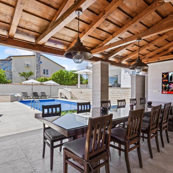 Villa Anela with pool in Porec, Istria