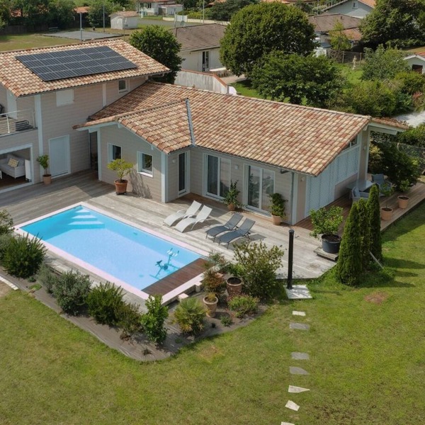 Villa Architecteure Bois à 1500 Océan, au Calme , Entre Biarritz et Hossegor