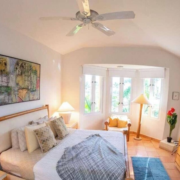 Villa Granada within Dorado Beach Resort grounds, pool nearby