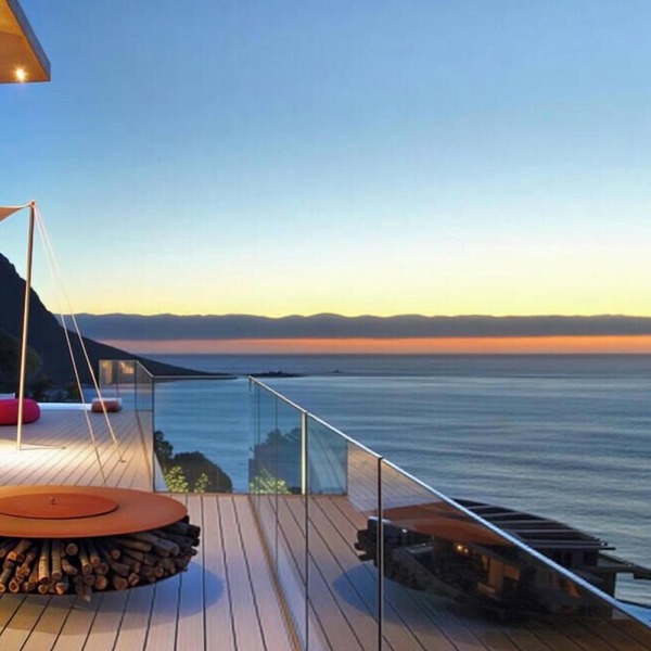 Villa Mirage is perched above Llandudno with panoramic ocean views