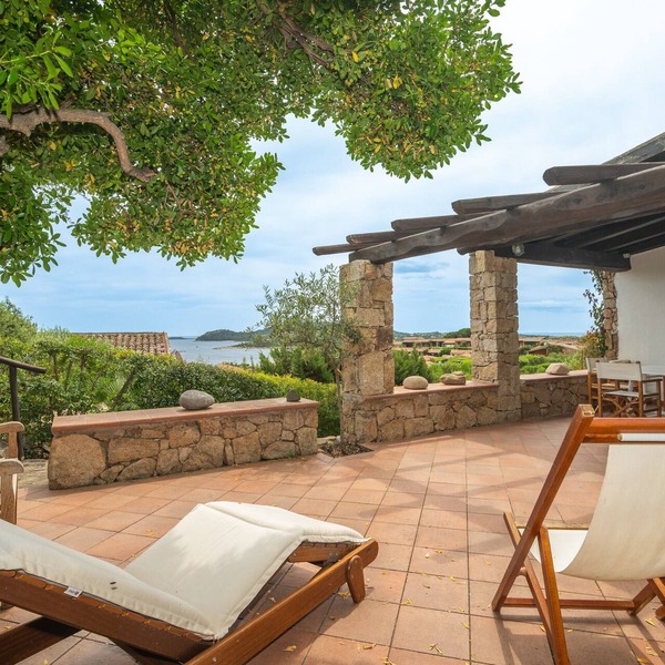 Villa 'Molara' with Sea View, Private Terrace, and Air Conditioning