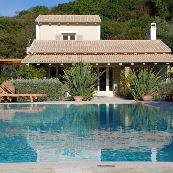 Villa with Private Pool set in a Large Garden in Avlaki near Kassiopi. EOT/MHTE