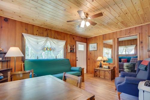 Walk to Lakefront! Cabin 21 Mi to Boyne Mtn Resort