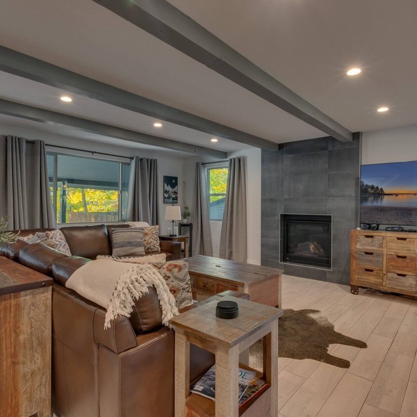 Walk to Restaurants & Bars | 6BR Tahoe Home | Hot Tub (SL196)