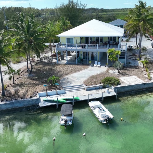Waterfront Abaco Villa with Private Dock, Boat, Beach & Bonefishing