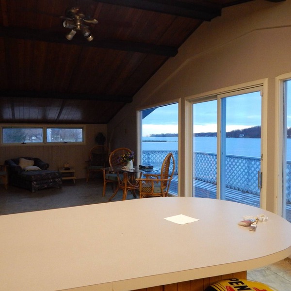 Waterfront Apartment, Great Views of Little Sodus Bay and Lake Ontario.