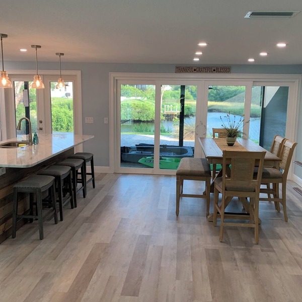 Waterfront Home, Fishing, Kayaking, Manatees, Water Access to Gulf