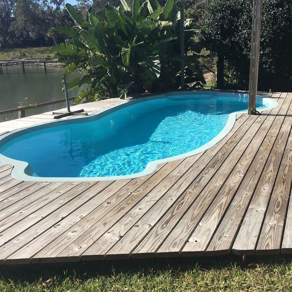 Waterfront Home - With Secluded Private Pool On Beautiful Half Moon River