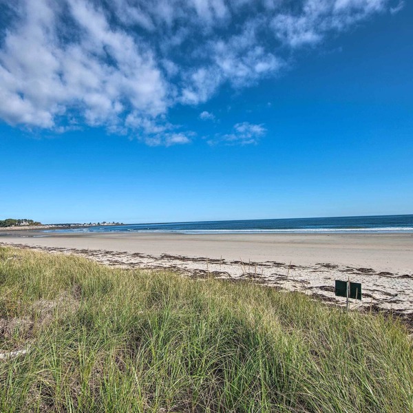 Waterfront Kennebunk Retreat on Private Beach