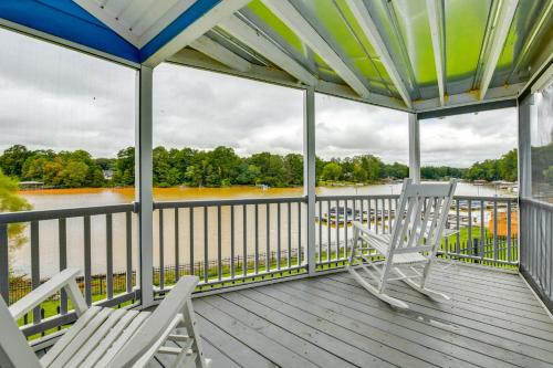 Waterfront Lake Norman Cabin w/Screened Porch!