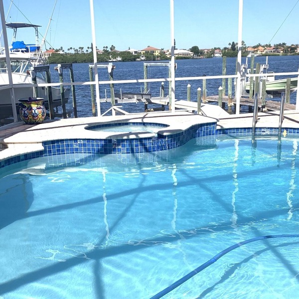 Waterfront Pool Home with Dock directly On Bal Harbor