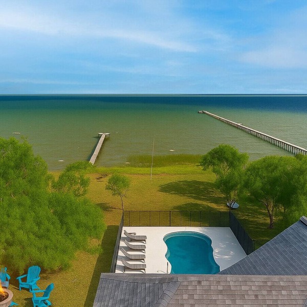 Waterfront Pool Hot Tub Private Pier Guest Bungalow
