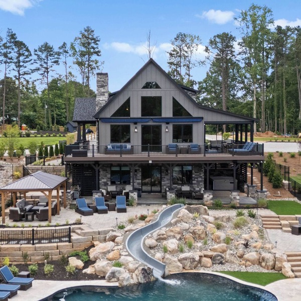 Waterslide, Pool & Theater, Sleeps 21 | Gray Fox Lodge by AvantStay