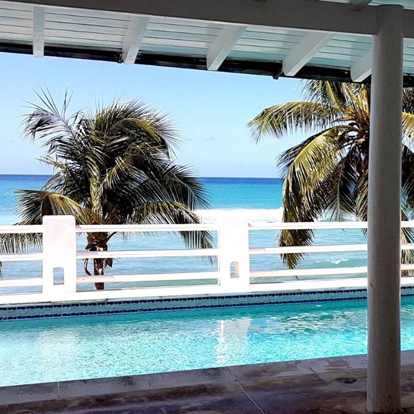 Wonderful beachfront Villa at South Point; very spacious with amazing pool