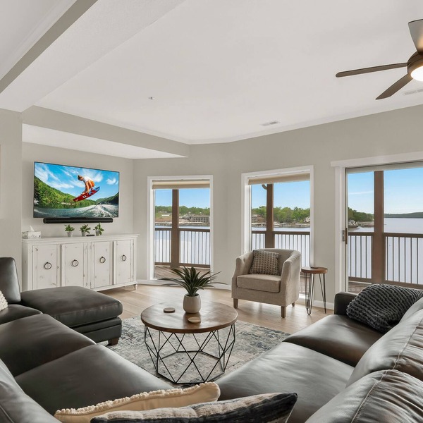 WOW! Wrap around deck-BRAND NEW furnishing- Boat slip-2 Pools- On the Point!