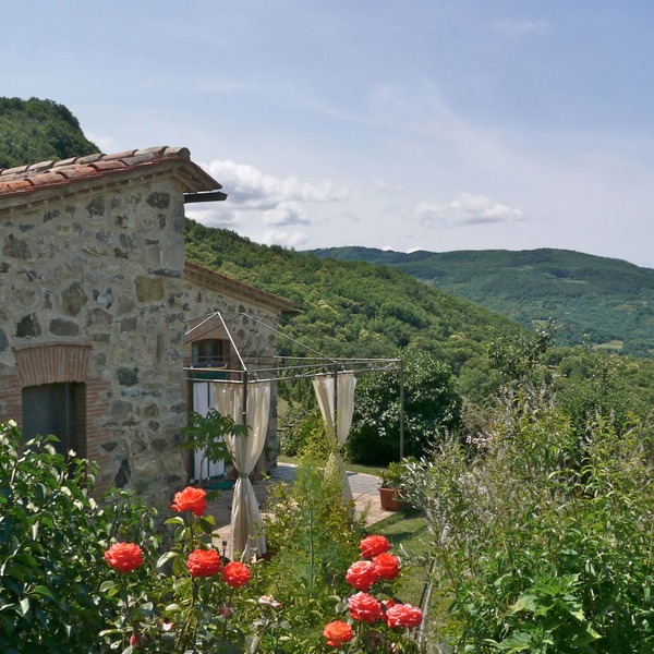 wrapped in the scent of Mediterranean flowers and herbs