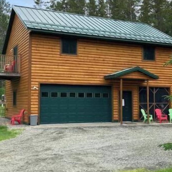 Year-round remote cabin that is great for the sporting enthusiasts.