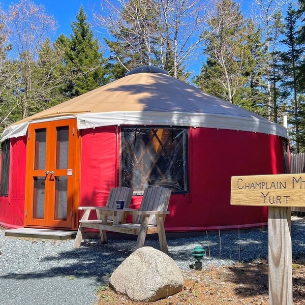 Yurt Glamping on the Quiet-side of Acadia National Park!