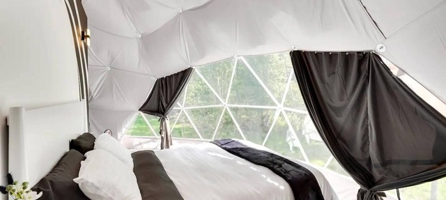007 Geodome - Unique Escapes "007" Luxury Camping Geo-Dome!