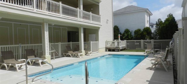 1.5 blocks from beach/boardwalk-heated pool-private elevator and garage