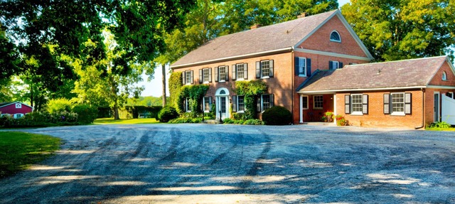 176-acre private estate and historic farmhouse on the shores of Lake Champlain