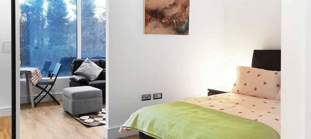 1Bed Flat-Gym & Open Workspace