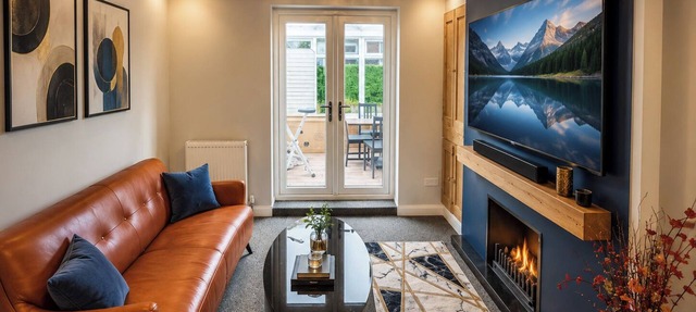 2-Bed House, Sleeps 4 w/ Parking & Garden