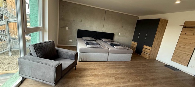205 - One-room apartment with double bed