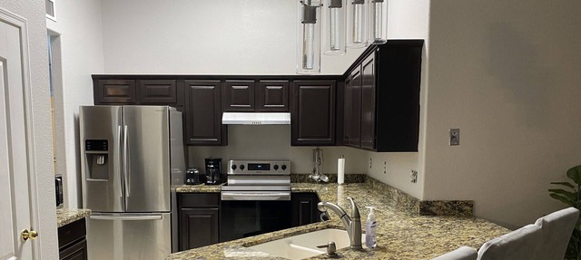 3 bedroom 2 bathroom modern style home.