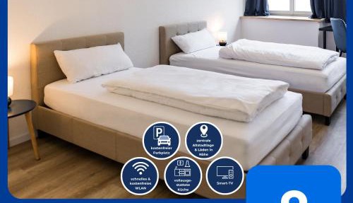 3 BR Altstadtwohnung mit Parkplatz, tolle Lage in Schwäbisch Hall, bis 8 Personen