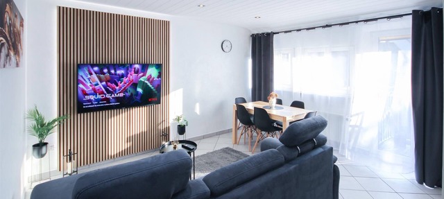 3 room duplex apartment 6 people Zuffenhausen Porsche