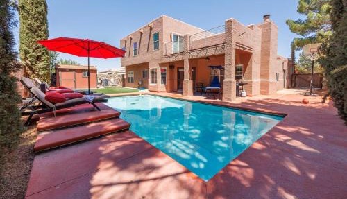 4 Bed 3 and half Baths Home with Heated Pool