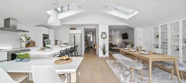 A stunning five-bedroom home located in the heart of Windsor driveway parking!