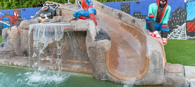 All inclusive - Spider-Man Retreat: Waterslide, 100K Gameroom, Pickleball, Bocceball & More!