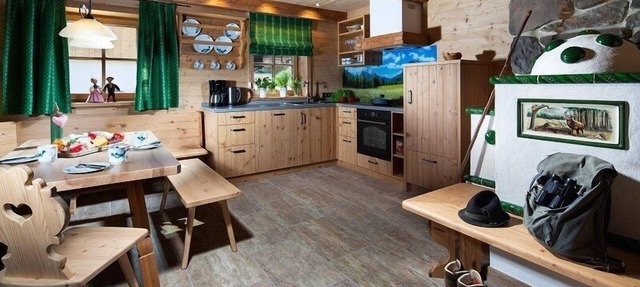 Almchalet Jagd-Stub'n, 1-6 Personen, 107 qm, Dusche/WC + Bad/WC, Balkon+Terrasse, TV, W-LAN, Wärmekabine, 3 Schlafzimmer