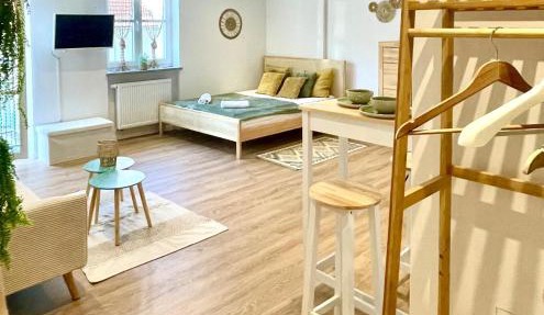 Altstadt INsel - workaction - free parking - Audi - Balkon - Aufzug