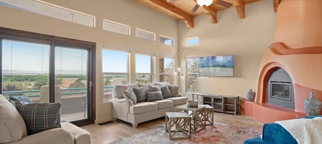 Amazing views of the mountains and city with game room and putting green!